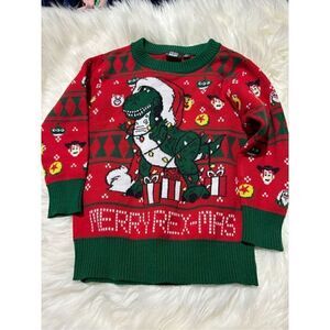 Toy Story Rex Xmas sweater 18 months